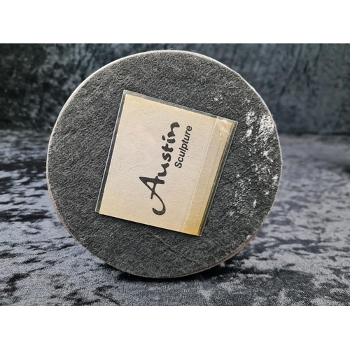 69 - Three eye-catching figurines including a 1987 Austin Productions David Fisher of an Art Deco woman. ... 