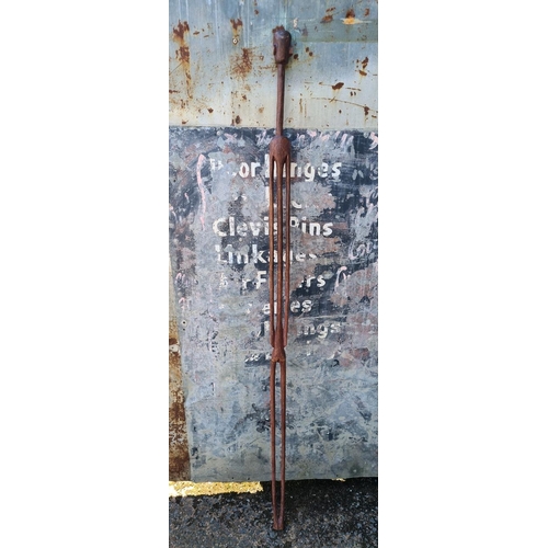 82 - Traditional Nyamwezi stick figure wooden carving from Tanzania - has a cultural significance and oft... 