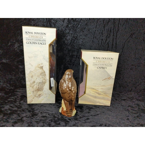 117 - Two boxed Whyte & Mackay Royal Doulton ceramic decanters from the 