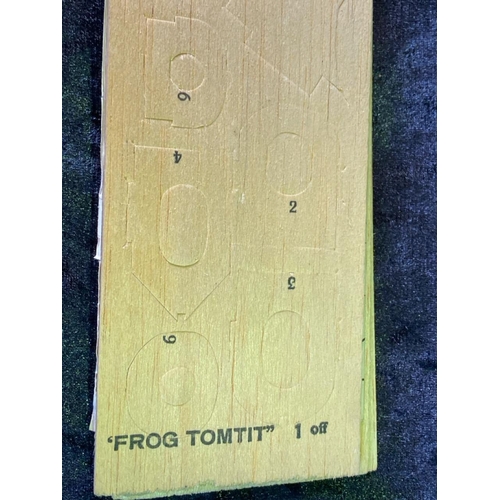 131 - Three c1940s Frog brand model aircraft, unmade, and three Merit, Matchbox and Airfix aircraft kits -... 