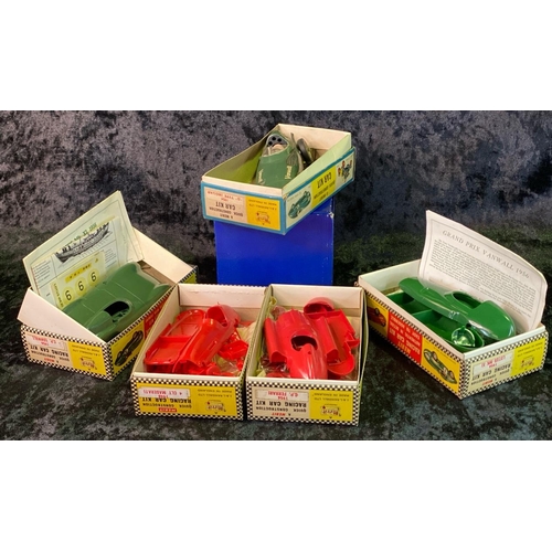 132 - Five boxed Merit model car kits