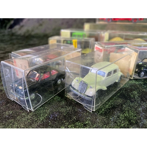 164 - Wiking scale models, boxed - mix of commercial and cars, total 16 models.