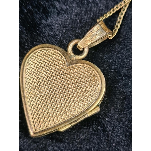 789 - Collection of rolled gold or gold plated jewellery inc pendant, locket, 22ct gold plated chain, tie ... 