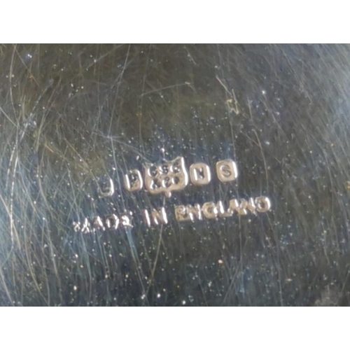 94 - Two Georgian-style English silver plate coffee pots with wooden handles, and a sugar bowl.