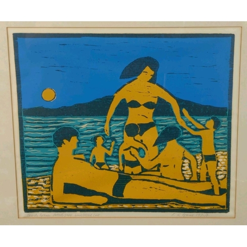16 - Framed and signed Lyndon.R. Groves 