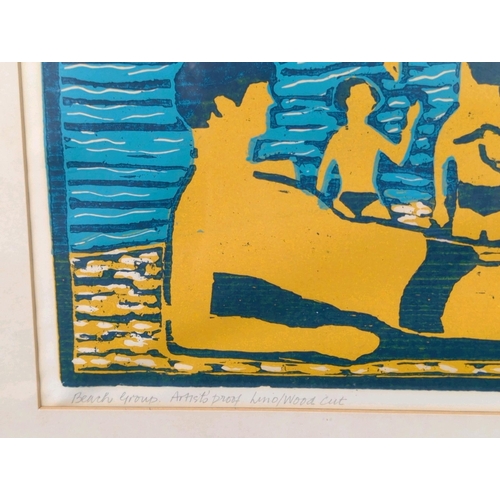 16 - Framed and signed Lyndon.R. Groves 