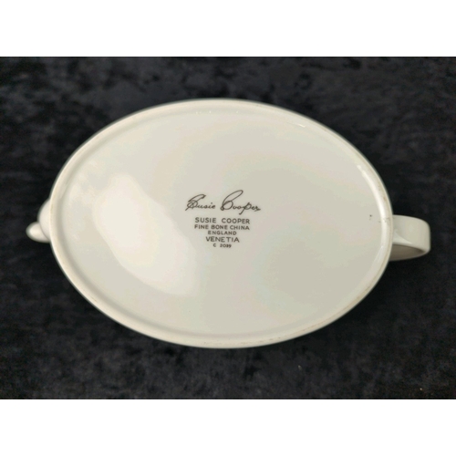 53 - Vintage Susie Cooper ‘Venetia’ part tea service with teapot.