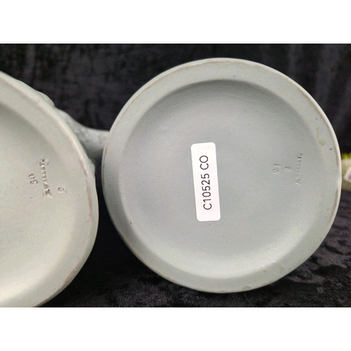 54 - Antique, mid-Victorian graduated set of The Ranger pattern jugs manufactured by Edward Walley, in St... 