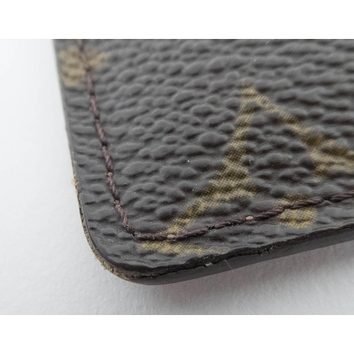 397 - LOUIS VUITTON PASSPORT HOLDER, monogram canvas featuring two further flying pockets for boarding pas... 