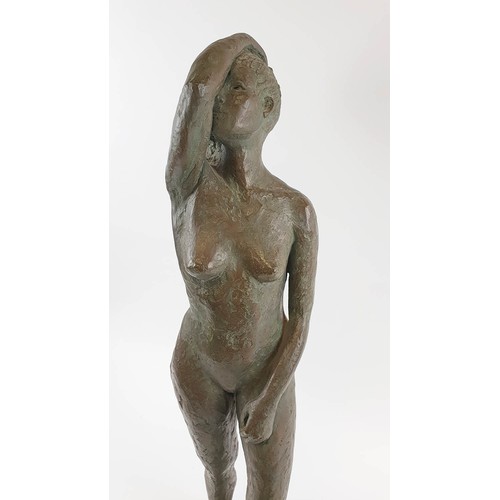 428 - 20TH CENTURY SCHOOL 'Nude Study', ceramic, 60cm H.