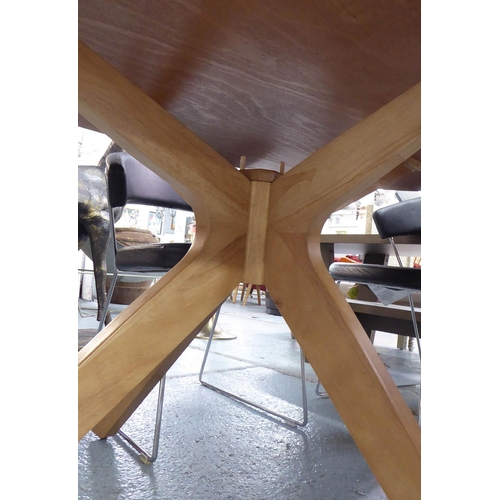 37 - DINING TABLE, contemporary design, 190cm x 111cm x 75cm.