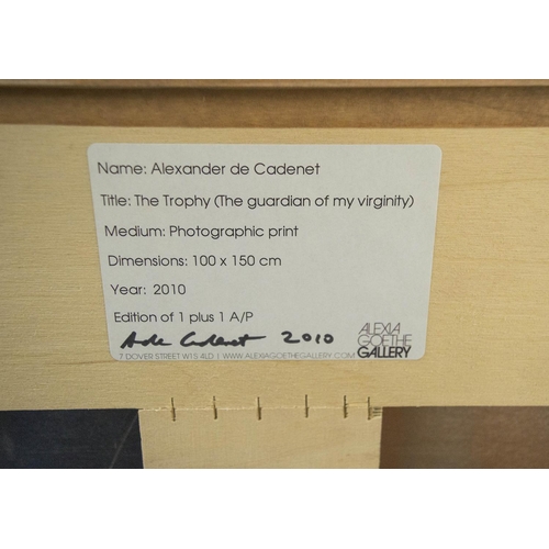 150 - ALEXANDER DE CADENET (British b. 1974) 'The Trophy (The Guardian of my Virginity)', 2010, photograph... 