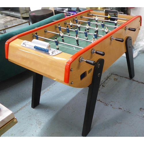 87 - BRONZINI LE STADIUM TABLE FOOTBALL, with balls, 152cm x 100cm x 91cm approx.