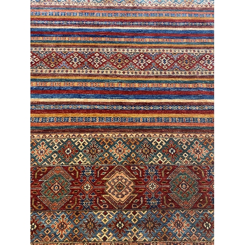 318 - FINE CONTEMPORARY PERSIAN TRIBAL CARPET, 207cm x 155cm.