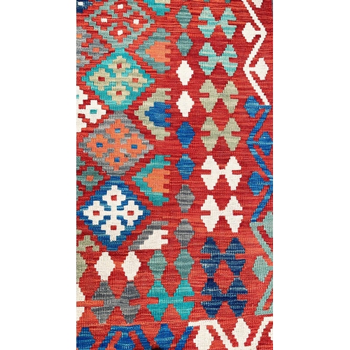 304 - FINE ANATOLIAN KILIM, 305cm x 260cm.