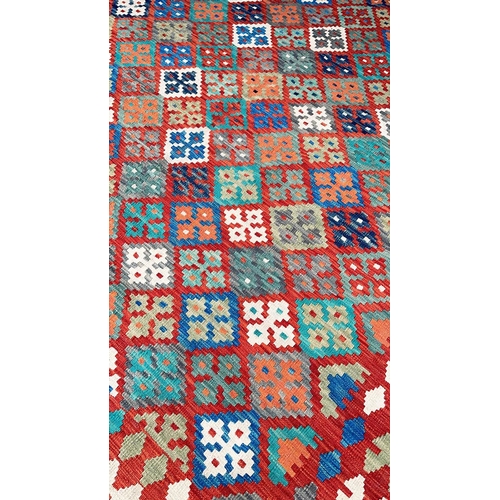 304 - FINE ANATOLIAN KILIM, 305cm x 260cm.