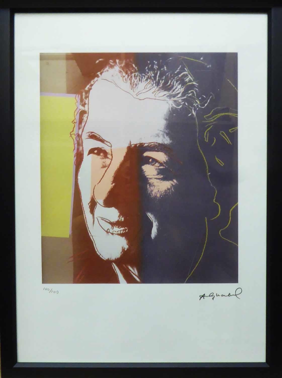 ANDY WARHOL Golda Meir and Jacqueline K a pair of lithographs