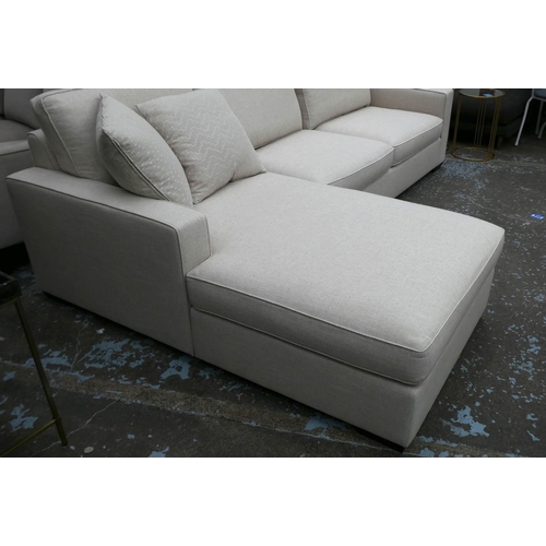 14 - BESPOKE SOFA COMPANY CORNER SOFA, 284cm x 180cm x 75cm.