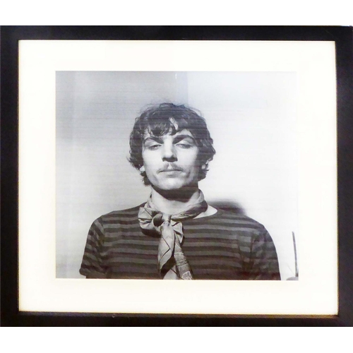 124 - SYD BARRETT PHOTOGRAPH, 1966, by Irene Winsby, printed for an exhibition in London in 2008, 35cm x 3... 