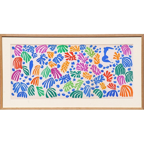 97 - HENRI MATISSE 'Perruche et la Sirene', original lithograph from the 1954 edition after the cut outs,... 