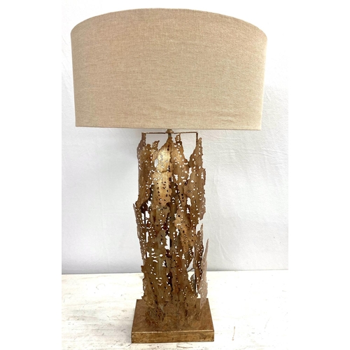 172 - TABLE LAMP, Contemporary design, with shade, 110cm H.