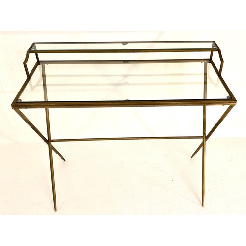 174 - MAISON JANSEN STYLE DESK, 95cm x 88cm x 42cm.