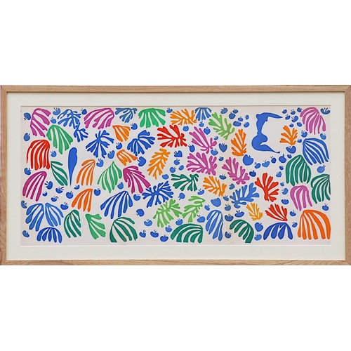 203 - HENRI MATISSE 'La Perruche et la Sirene', original lithograph from the 1954 edition after Matisse's ... 