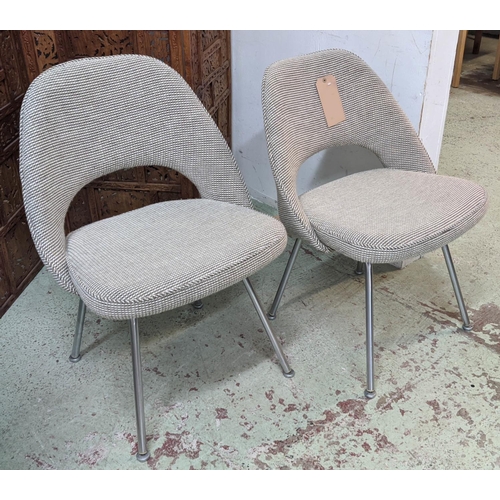 42 - KNOLL SAARINEN EXECUTIVE CHAIRS, a pair, 78cm H, by Eero Saarinen. (2)