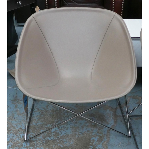 200 - POPSI ARMCHAIRS, a pair, each 70cm W x 81cm. (2)