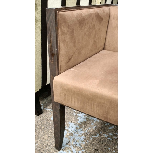 275 - KESTERPORT ARMCHAIR, 67cm W.