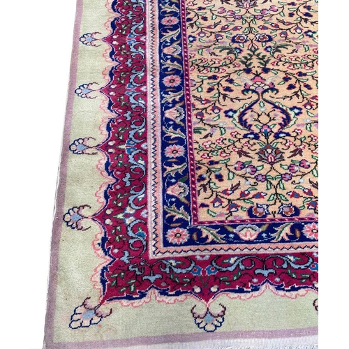 321 - ANTIQUE ANATOLIAN CARPET, 345cm x 230cm.