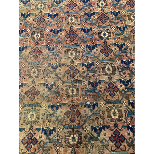 334 - ANTIQUE NORTH WEST PERSIAN RUG. 187cm x 161cm