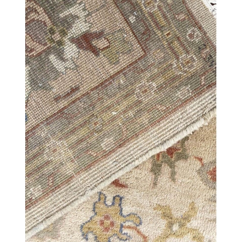 324 - FINE SULTANABAD DESIGN CARPET, 420cm x 300cm.