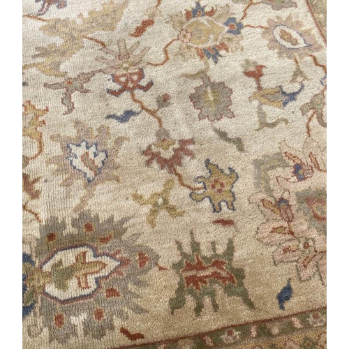 324 - FINE SULTANABAD DESIGN CARPET, 420cm x 300cm.