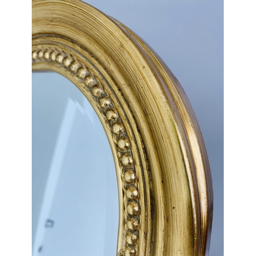 247 - CHEVAL DRESSING MIRROR, Louis Philip style, gilt frame, 164cm x 65cm.