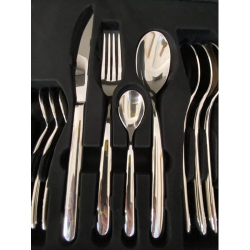 250 - CUTLERY SETS , a pair 23cm x 23cm each 16 pieces, boxed (2)