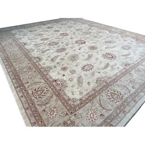 326 - FINE SULTANABAD CARPET. 490cm x 395cm