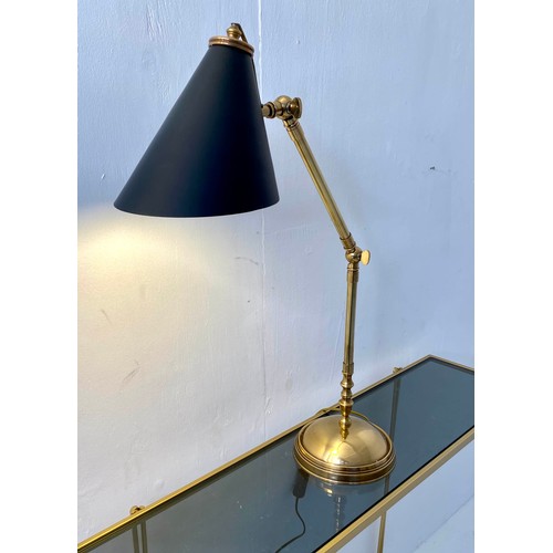 252 - DESK LAMP, 1950s Italian style design, 76cm H.