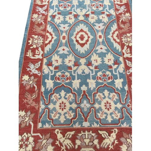 333 - SOUMAK RUNNER, 275cm x 91cm.