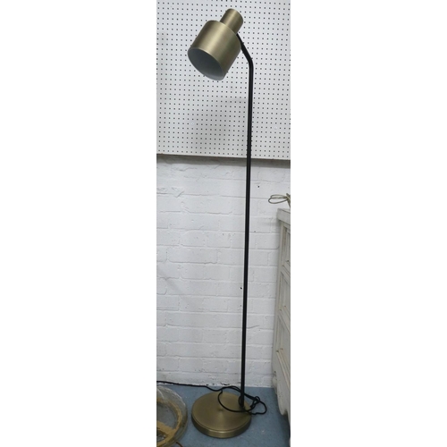 115 - FLOOR LAMP, 146cm H.