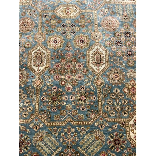 305 - FINE HAJI-JALLILY DESIGN CARPET, 365cm x 278cm.