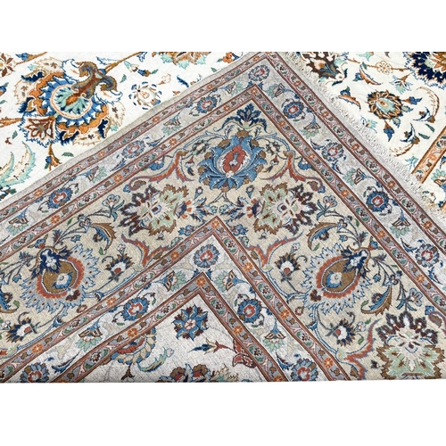 331 - FINE PERSIAN KASHAN CARPET, 507cm x 321cm.