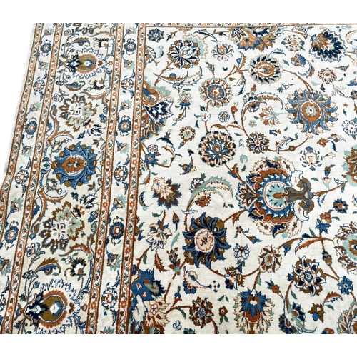 331 - FINE PERSIAN KASHAN CARPET, 507cm x 321cm.