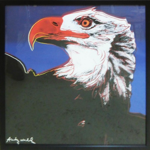 110 - ANDY WARHOL 'Bald Eagle', from Endangered Species portfolio, 1983, lithograph, numbered 101/2400 CMO... 