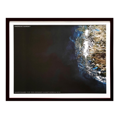 116 - ANDREAS GURSKY 'Ocean III', 2010, photo-lithograph, edition of 200 + 50 AP, 42cm x 59cm, framed.