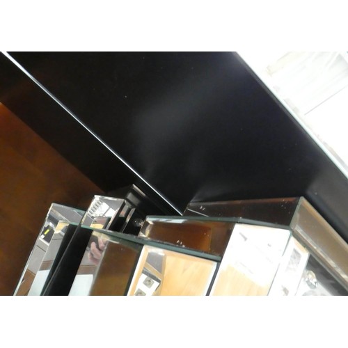 100 - SASSY HOME DECO CONSOLE TABLES, a pair, 90cm x 30cm H (2)