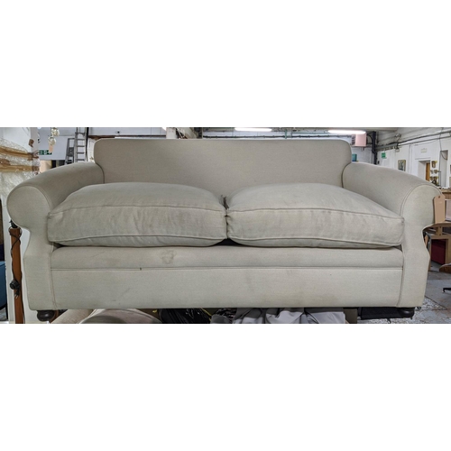 90 - SOFA WORKSHOP SOFA, 202cm W.