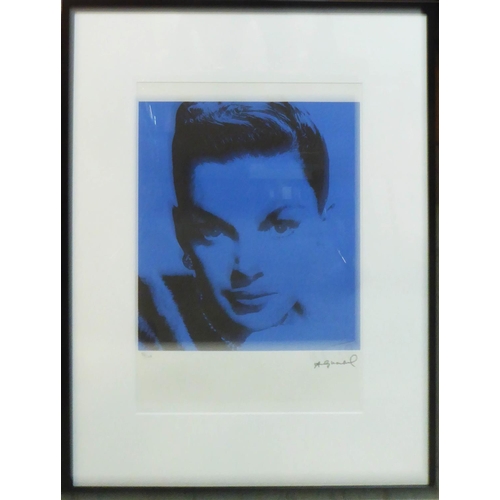 101 - ANDY WARHOL 'Judy Garland', 1979, lithograph numbered 90/100, Leo Castelli Gallery, Edited by George... 