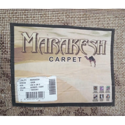 44 - MARAKESH CARPET RUG, 240cm x 330cm.