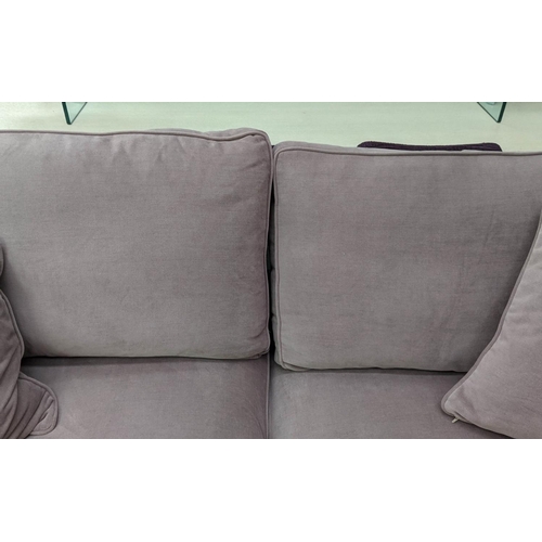 138 - THE LOUNGE CO IMOGEN SOFA, 200cm W, three seater.